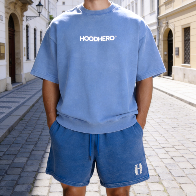 sneak peak blue short_